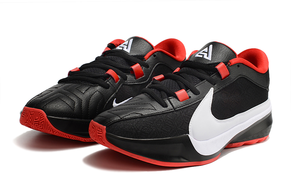 Nike Zoom Freak 5 kids Black red white